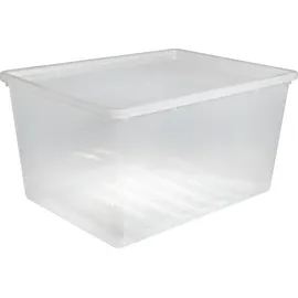 Plast Team Aufbewahrungsbox CAESAR 134,0 Liter 1-tlg. transparent