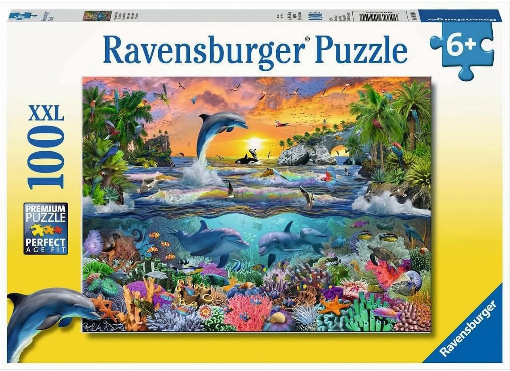 Tropisches Paradies, 100 Teile Puzzle