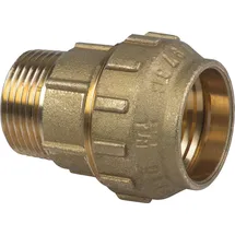 CORNAT Klemmfitting Verschraubung Ø 32 mm x 1 Zoll Messing mehrfarbig