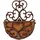 Esschert Design Wandhalbschale 29 x 16 x 37 cm Braun