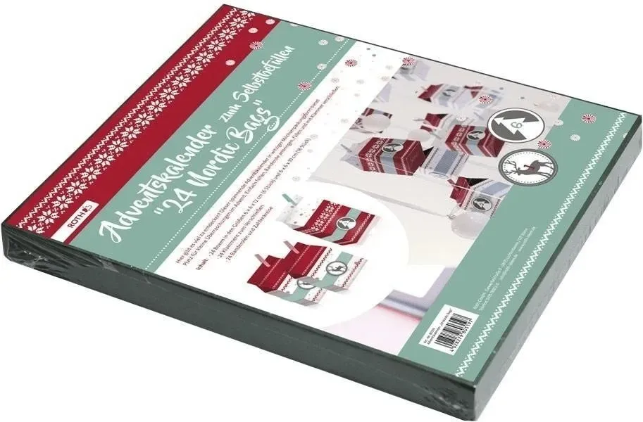Roth Adventskalender zum selbst Befüllen Advent Kalender Weihnachtskalender 2...