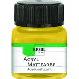 Kreul Acryl Mattfarbe gold, 20 ml