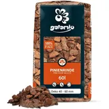 Galamio - Rindenmulch Pinie Deko 60l