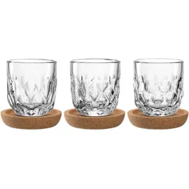 LEONARDO HOME GOCCE Espressoglas 0,06 l 6-tlg.