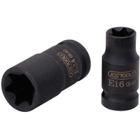 KS Tools 1/2" TX-E-Kraft-Stecknuss, kurz, E10