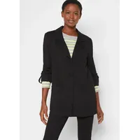 bonprix Blazer Schwarz XL