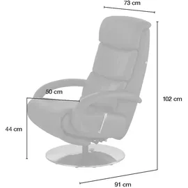 Hukla Relaxsessel Florian Leder 73 x 109 x 91 cm Orange