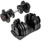 REBEL Verstellbare Hantel 40 kg schwarz