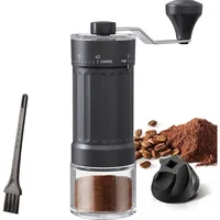 Verstellbare Manuelle Kaffeemühle Für Den Außenbereich Mit Hochpräzisem Keramischem Kegelmahlwerk Und 40 Mahlgradeinstellungen.