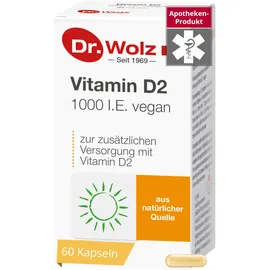 Dr. Wolz Vitamin D2 Kapseln 60 St.