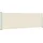 vidaXL Seitenmarkise 100 x 300 cm Creme Polyester
