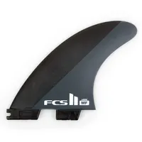 FCS II Mick Fanning Neo Carbon Tri Finnen Set One Size 2026 schwarz/charcoal