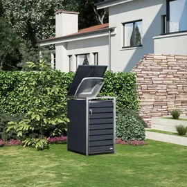 Zelsius Mülltonnenbox 1er 68 x 80 x 117 cm anthrazit