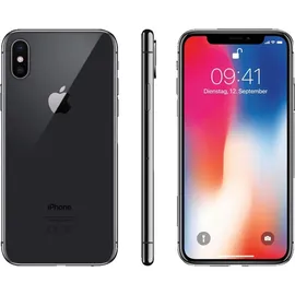 Apple iPhone X 256 GB Space Grau