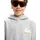 QUIKSILVER Omni Logo Kapuzenpullover - Light Grey Heather - 10 Jahre