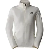 The North Face W 100 GLACIER FZ - EU White Dune-NPF White Dune-NPF, L