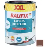 XXL-Express-Deckfarbe 5 Liter - Nussbraun