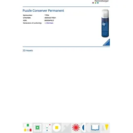 Ravensburger Puzzle-Conserver Permenent (17954)