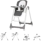 Chipolino Kinderhochstuhl 2 in 1 Milk Shake, verstellbar, Babyschaukel, Räder