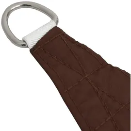 vidaXL Sonnensegel Oxford-Gewebe Dreieckig 3x3x3 m Braun