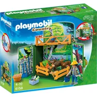 Playmobil Country Aufklapp-Spiel-Box Waldtierfütterung (6158)