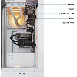 Kiebel kiebel.de Gaming PC Invader IX AMD Ryzen 7 9800X3D, 32GB DDR5, NVIDIA RTX 5080 16 GB, 2TB SSD, Windows 11, Gaming PC