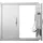 Vevor Grill-Zugangstür 610 x 610 mm Edelstahl silber