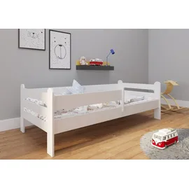 Kids Collective Jugendbett 90 x 200 cm Kiefer weiß
