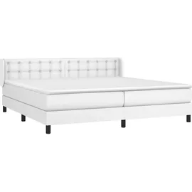vidaXL Boxspringbett 200 x 200 cm Weiß