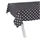 ANRO Wachstuchtischdecke abwaschbar 100 x 140 cm Grau