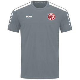 Jako 1. FSV Mainz 05 Power T-Shirt 2023/24 Kinder 840 - steingrau 164
