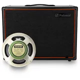 Palmer CAB 112 BX GBK - Gitarren Lautsprecherbox mit Celestion Greenback 1 x 12, Open-Back