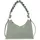 Coccinelle Boheme Grana Schultertasche Leder Greenery