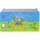 Phoenix Sitzbank Minecraft 60 x 30 x 32 cm Holzwerkstoff grau