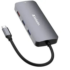 Verbatim USB-C Pro Multiport Hub CMH-09, USB-C 3.1 [Stecker] (32152)