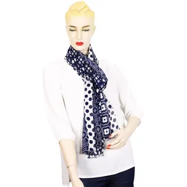 COLLEZIONE ALESSANDRO Schal " Victoria " in marine | Gr.: onesize