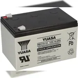 YUASA Blei-Akku REC14-12 Pb 12V / 14Ah zyklenfest Faston 6,3mm