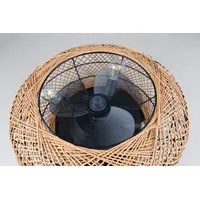 Trio Lillesand 50 cm Deckenventilator Braun