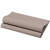 Duni 168371 Papierserviette Zellulose Grau 60 Bio Dunisoft® Servietten,