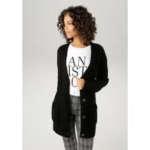 Aniston CASUAL Strickjacke ANISTON CASUAL Schwarz 48