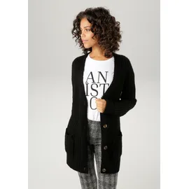 Aniston CASUAL Strickjacke ANISTON CASUAL Schwarz 48
