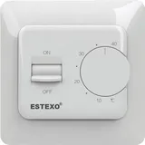Estexo Unterputzthermostat analog E73.16 - 16 A Raumthermostat Elektroheizung