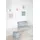 roba Kinderhocker Lil Sofa Herzform blau