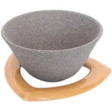 IPPINKA COFIL Japanischer Keramik-Kaffeefilter, hergestellt in Japan, wiederverwendbarer Tropfer, brauner Halter