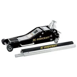 RODCRAFT Wagenheber Aluminium 2 Tonnen schwarz-Silber