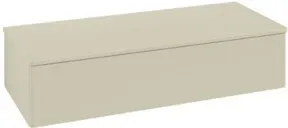 V&B Sideboard ohne Frontstruktur Antao 120x26,8x50cm, WBP w. wal, si Gr m Lac