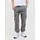 JACK & JONES "JPSTKANE JJJONNIE CUFFED CARGO", Herren, Gr. 29, Länge 34, grau (castlerock), Web, Obermaterial: 98% Baumwolle, 2% Elasthan, unifarben, loose fit knöchellang, Hosen Cargohose