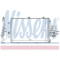 Nissens Kondensator, Klimaanlage