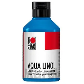Marabu Linoldruckfarbe 250 ml Mittelblau
