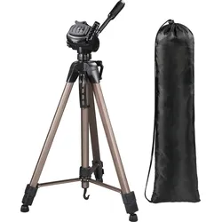 HAMA Kamerastativ "Dreibeinstativ "Star 64", 69 bis 185 cm, 2 fach ausziehbar", beige, B:12cm H:12cm T:73,5cm, Stative